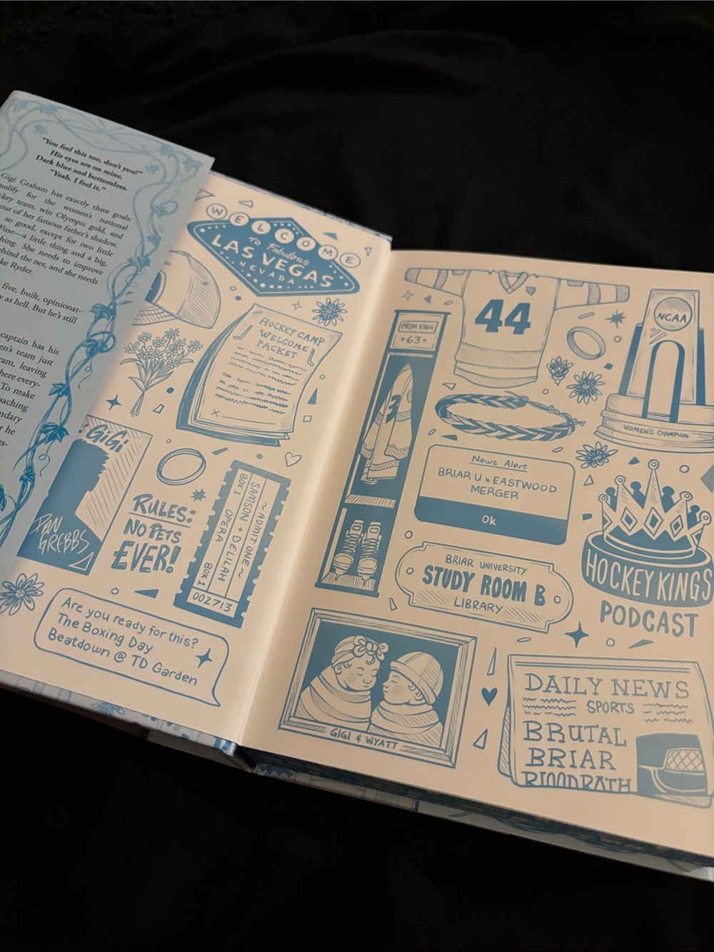 The Graham Effect by Elle Kennedy - Signed Bookish Box Exclusive Luxe Edition - Picture 5 of 5